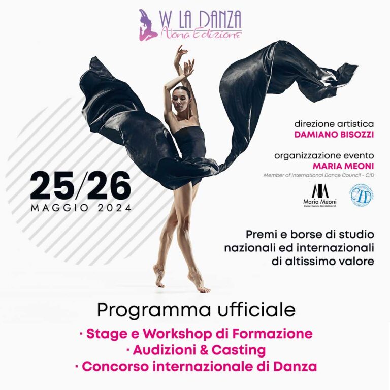 Programma ufficiale W La Danza - IX Edizione